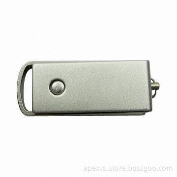 Mini USB Flash Drive with 512MB to 32GB Flash Memory, LED Indicator for Status Display